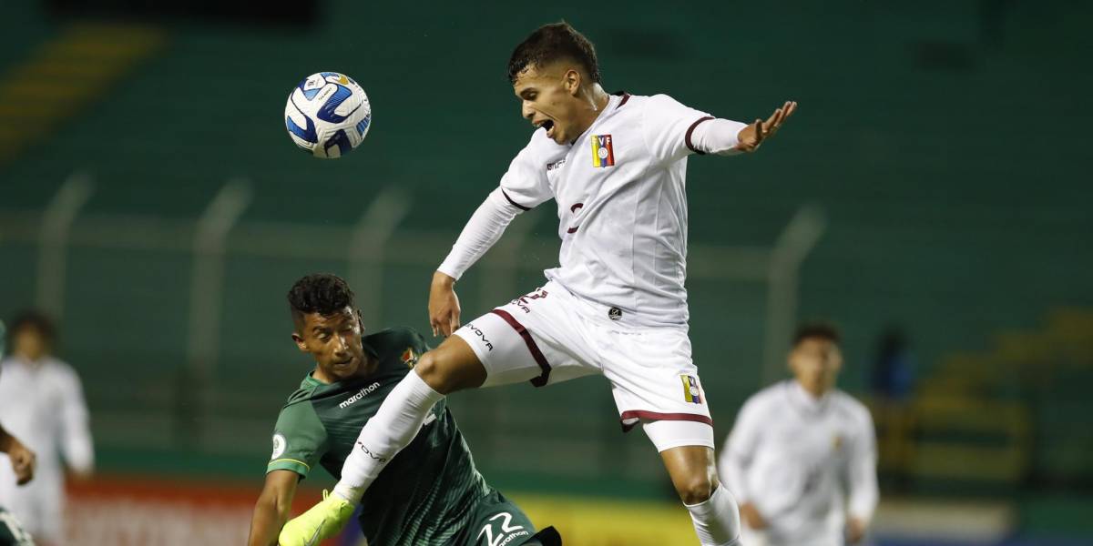 Sudamericano sub 20: Bolivia derrotó a Venezuela con gol de Fernando Nava