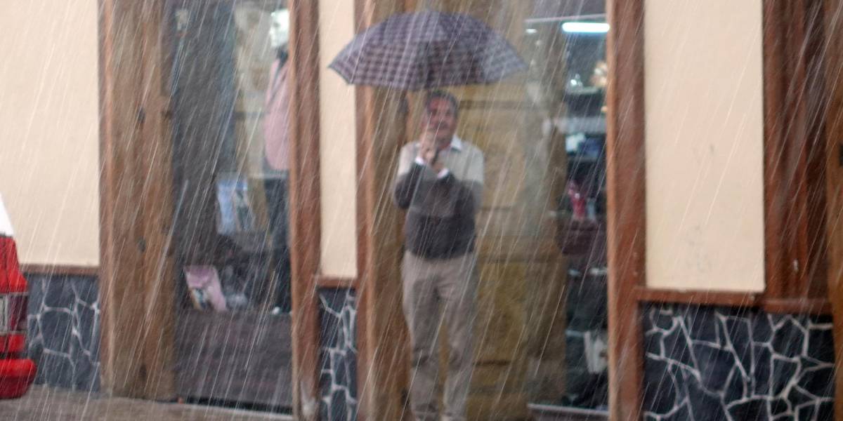 Las fuertes lluvias en parte de la Sierra y la Amazonía seguirán hasta el 23 de junio