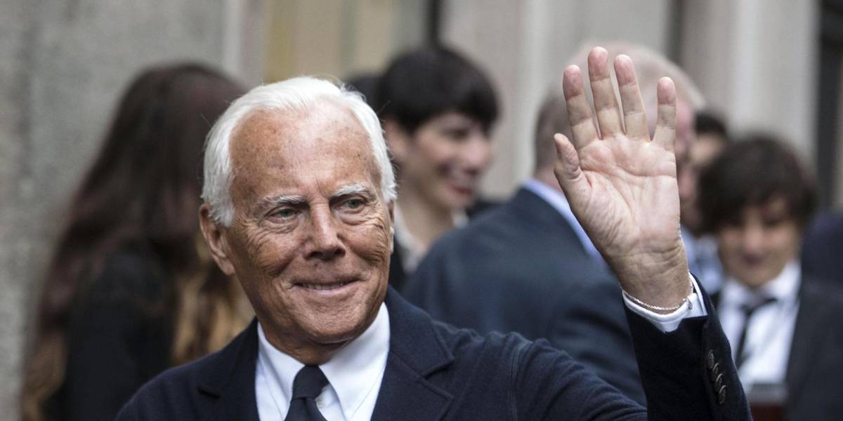 ¿Quién fue Giorgio Armani? Ícono de la moda y uno de los hombres más ricos de Italia