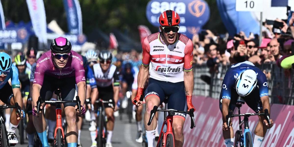 Giro de Italia 2023: Pedersen se impone en la etapa 6 y Leknessund mantiene el liderato