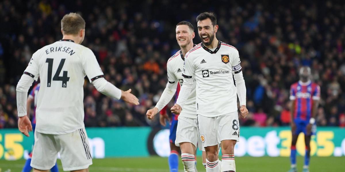 Manchester United resigna dos puntos tras empate ante Crystal Palace