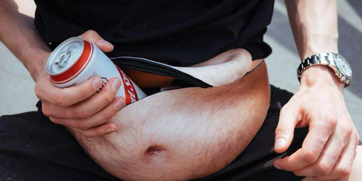 El canguro con diseño de barriga que causa sensación en redes