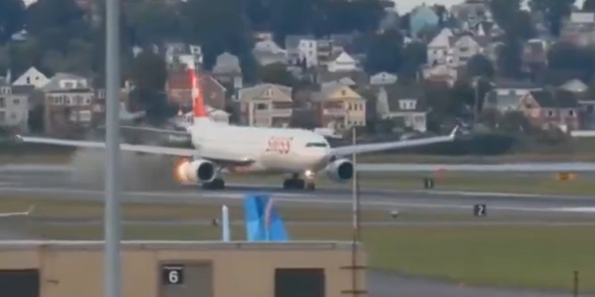 Vuelo a Zúrich aborta despegue en Boston tras incendiarse un motor
