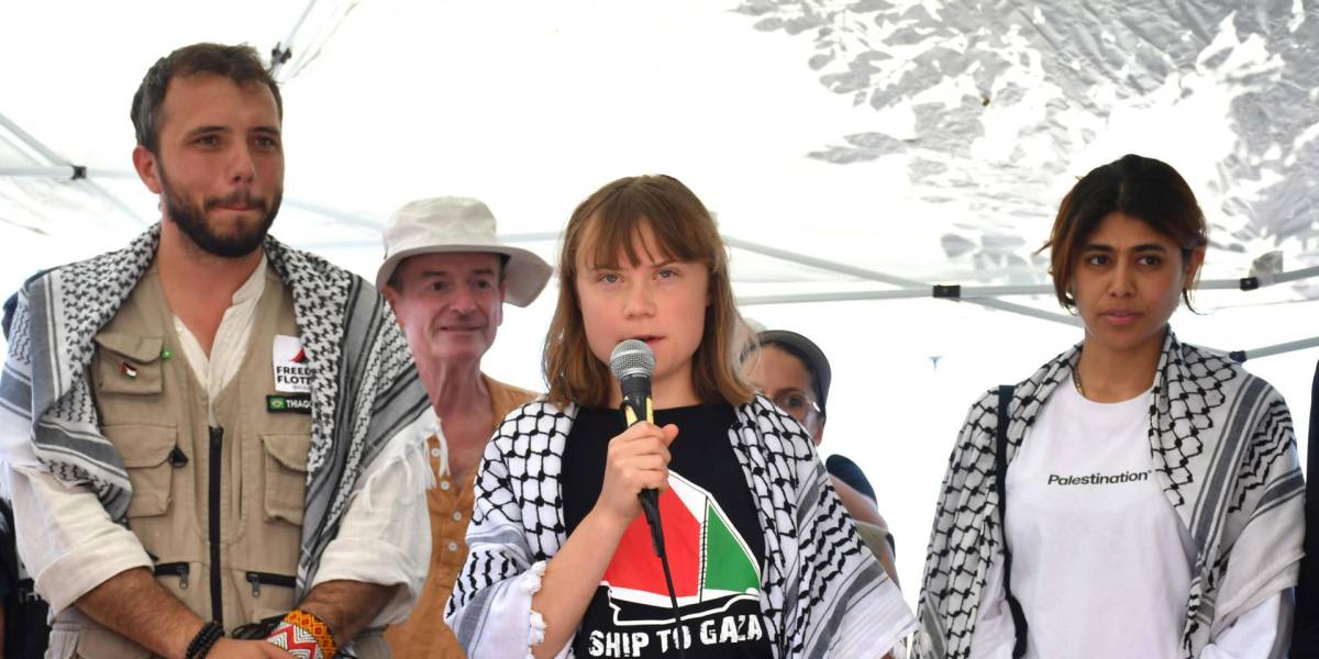 Israel intercepta barco con ayuda para Gaza: Greta Thunberg iba a bordo y asegura estar secuestrada