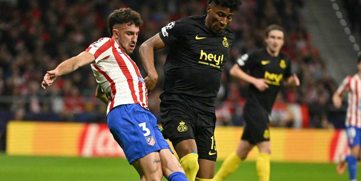 El Atlético de Madrid venció al Union St. Gilloise de Kevin Rodríguez por la Champions League