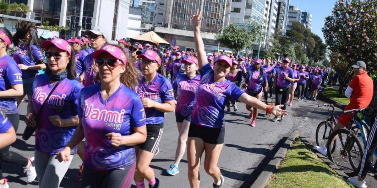 Quito: Estos son los cierres viales por la carrera ‘Warmi Runner 5k y 10k’