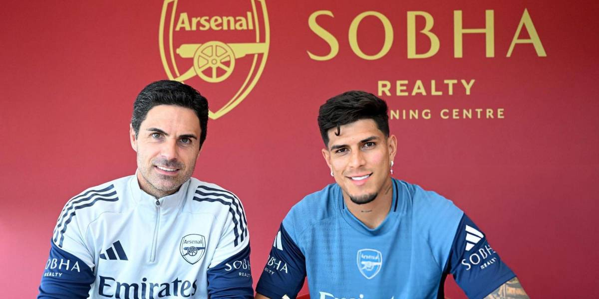 Los elogios de Mikel Arteta a Piero Hincapié, nuevo fichaje del Arsenal