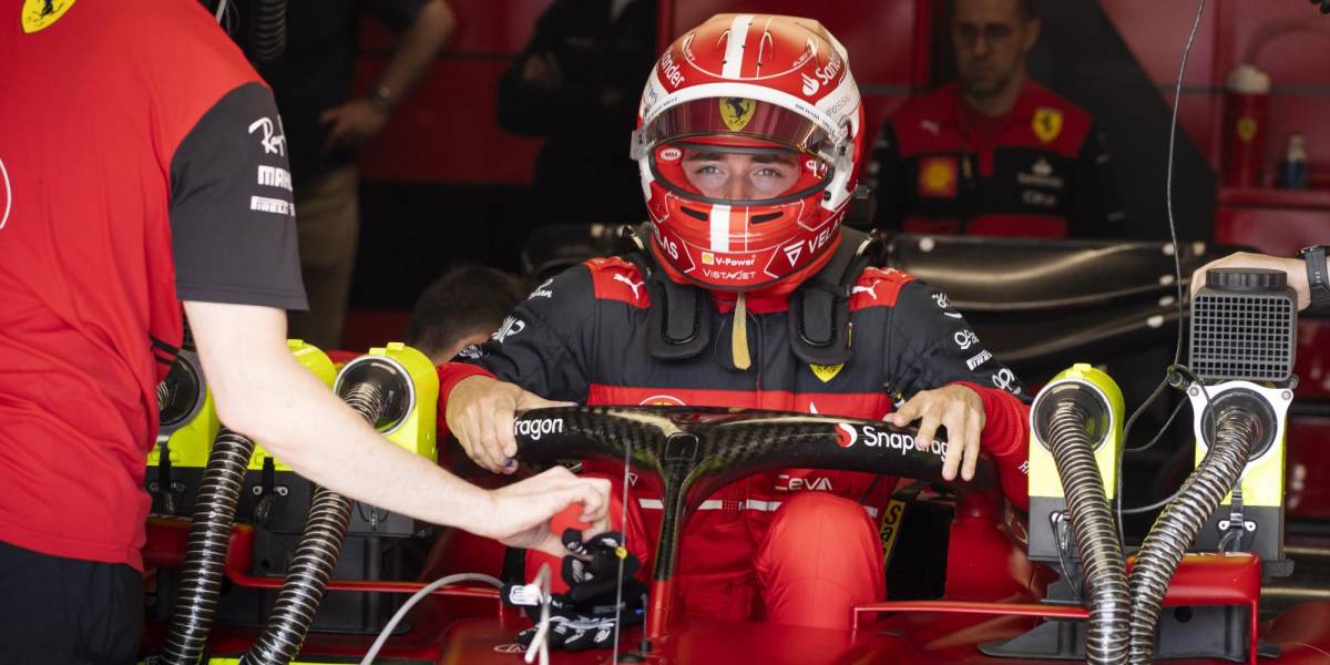 F1: Leclerc, sancionado con 10 lugares por cambio de motor
