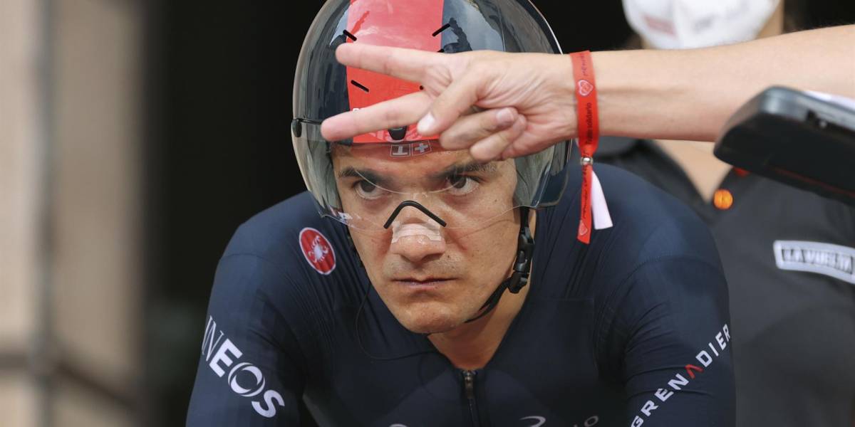 Richard Carapaz está en el puesto 35 tras la primera etapa de la Vuelta a España