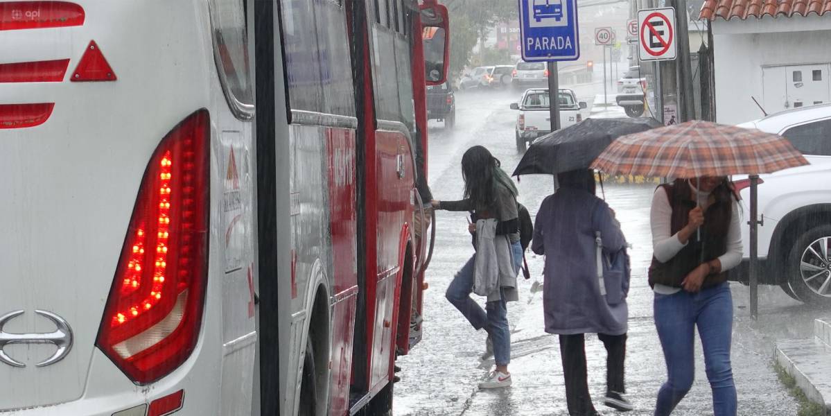Las lluvias en Ecuador continuarán de manera intensa hasta el 15 de abril