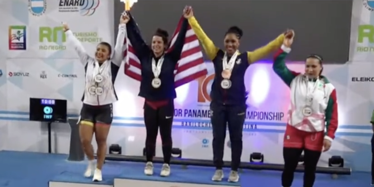 Paredes y Jiménez se adjudicaron plata y bronce en Panamericano de Pesas