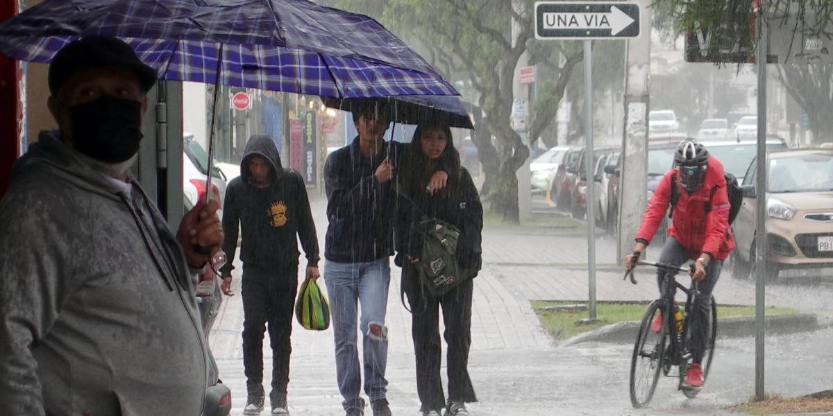 Las lluvias de variable intensidad estarán presentes en 20 provincias el 21 de febrero