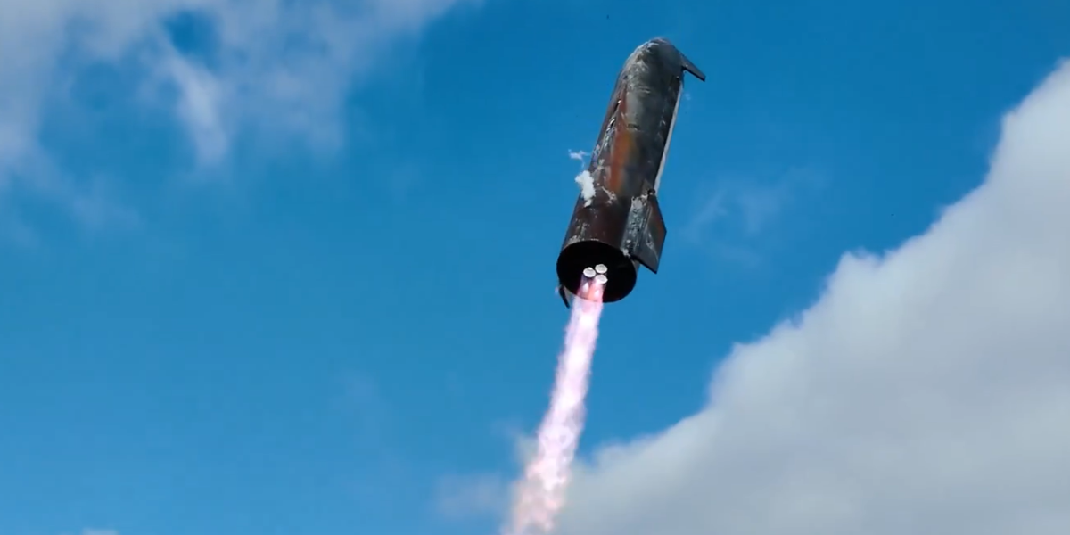 SpaceX lanza su megacohete Starship en exitoso vuelo de prueba