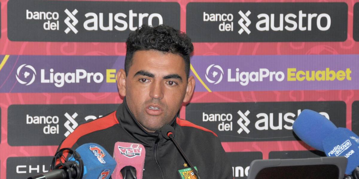 Luis Miguel Escalada, director deportivo de Deportivo Cuenca, denuncia intentos de amaño de partidos