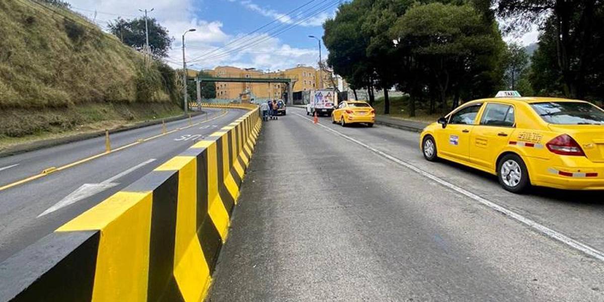 Quito | Un siniestro de tránsito en El Trébol dejó un herido; el tránsito vehicular ya fluye con normalidad