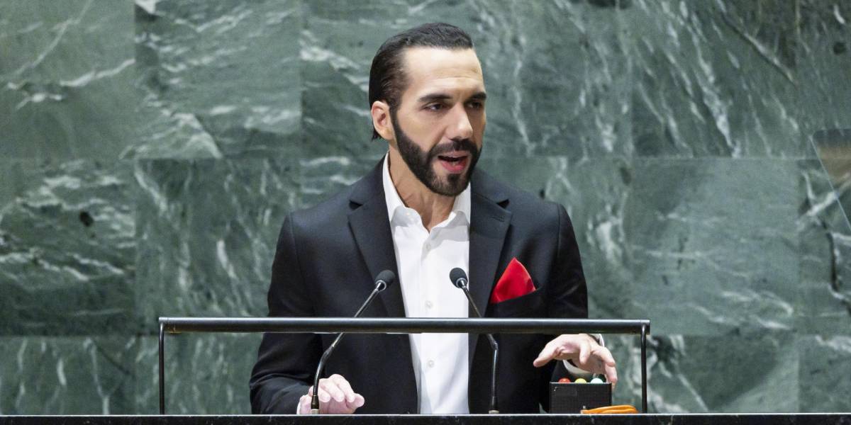 Bukele en la ONU: El Salvador ya no es capital mundial de la muerte