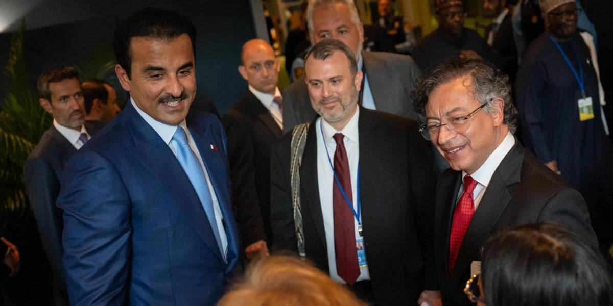 Petro propone una alianza de civilizaciones en Catar para detener el genocidio en Gaza