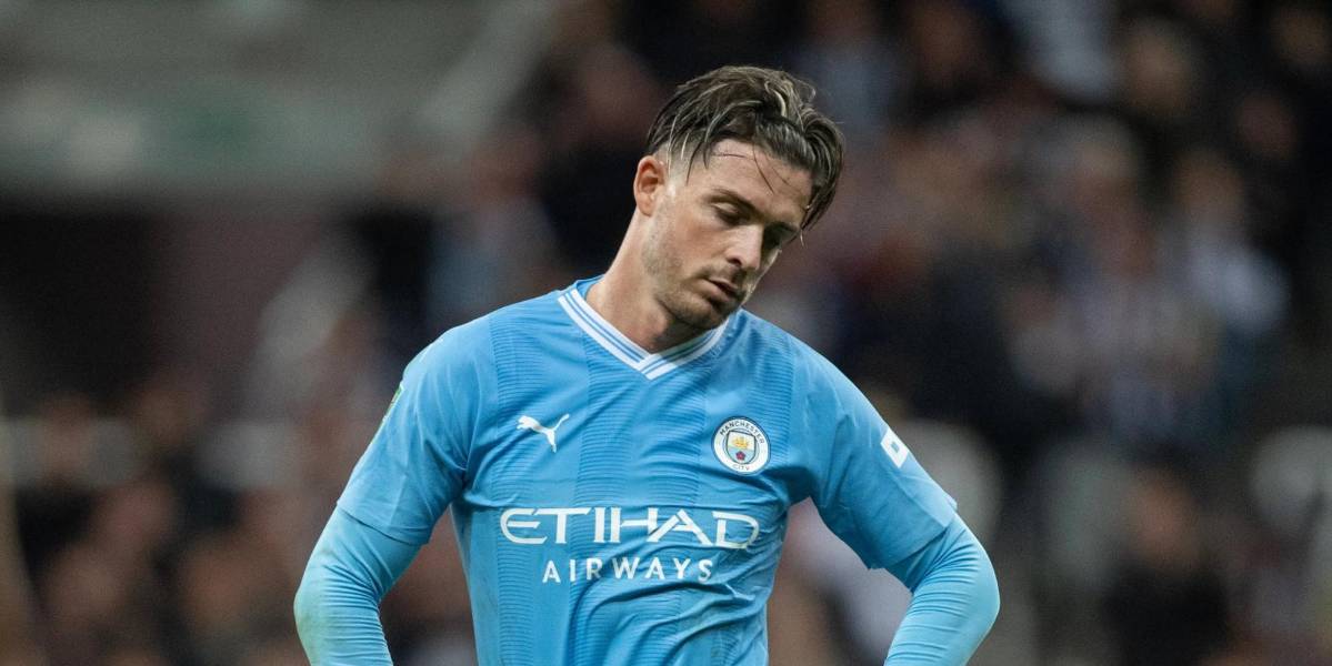 Jack Grealish, figura del Manchester City, se quedó fuera de la nómina de Inglaterra para Eurocopa 2024
