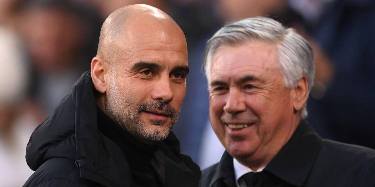 Ancelotti: Guardiola es el mejor entrenador que hay en este momento en la Champions