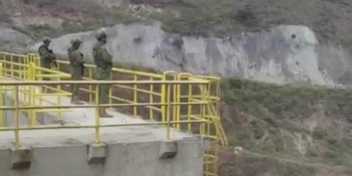 Ecuador: El Gobierno militariza las centrales hidroeléctricas para asegurar su operación