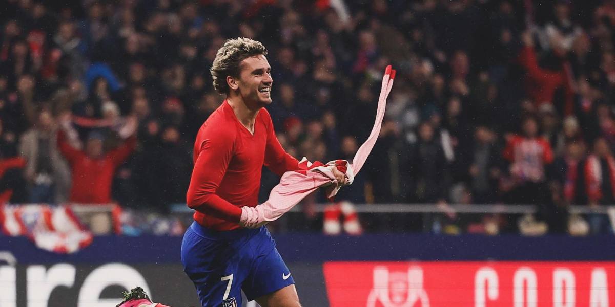 Atlético de Madrid, con un Griezmann imparable, eliminó al Real Madrid de la Copa del Rey