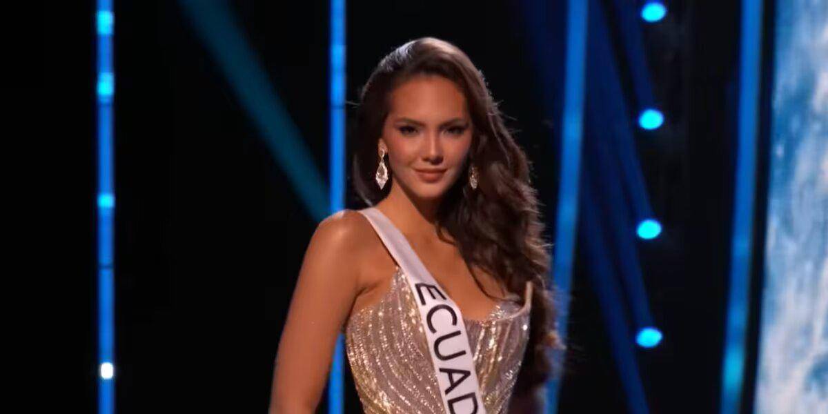 Delary Stoffers, representante ecuatoriana en Miss Universo 2023, deslumbró en el desfile preliminar
