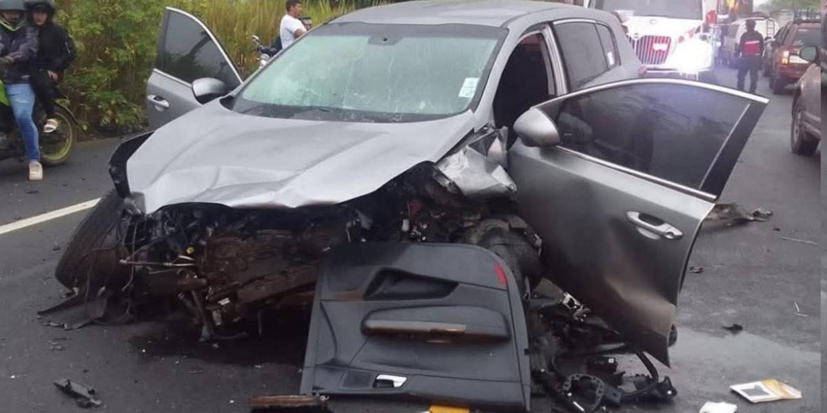 (VIDEO) Así fue el fatal siniestro de tránsito, en el que murió Marcos Olmedo