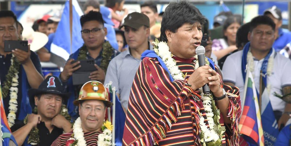 Evo Morales rompe con el presidente Luis Arce a quien acusa de querer destrozarlo