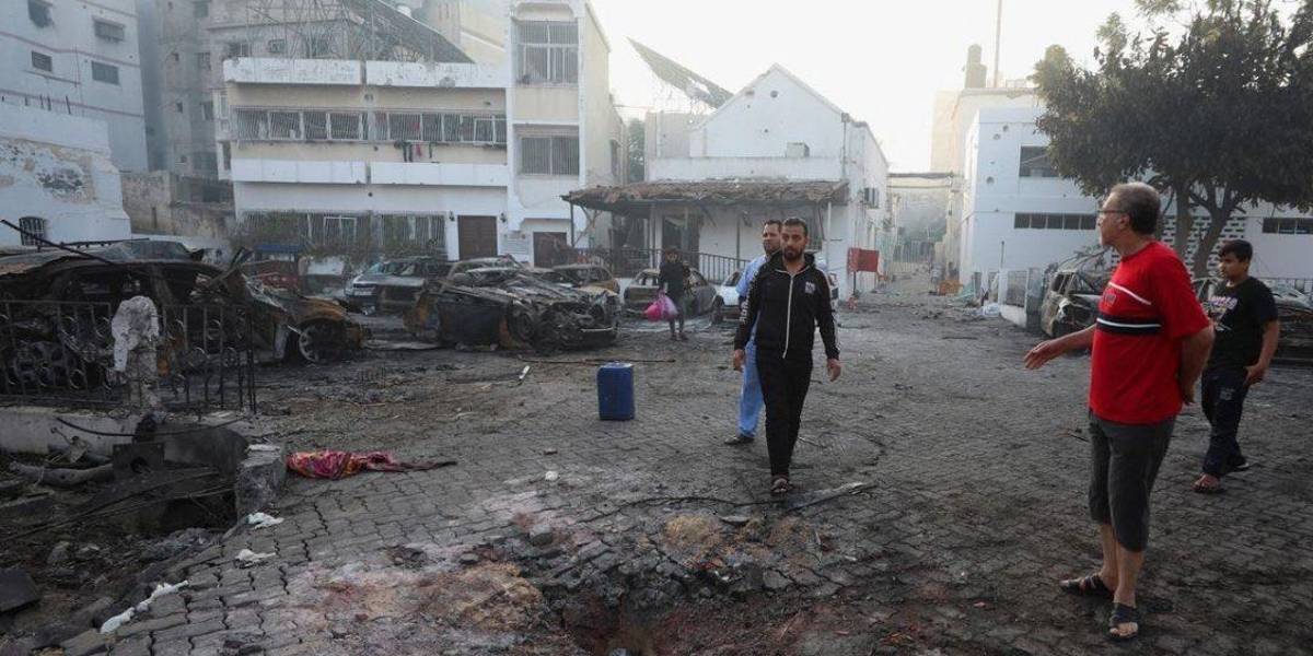 El bombardeo a un hospital en Gaza desata protestas en diferentes países