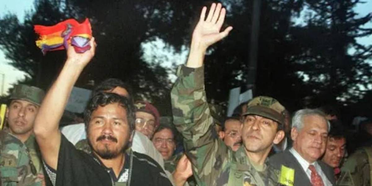 ¿Quién fue Antonio Vargas, el dirigente indígena que lideró la caída de Mahuad?