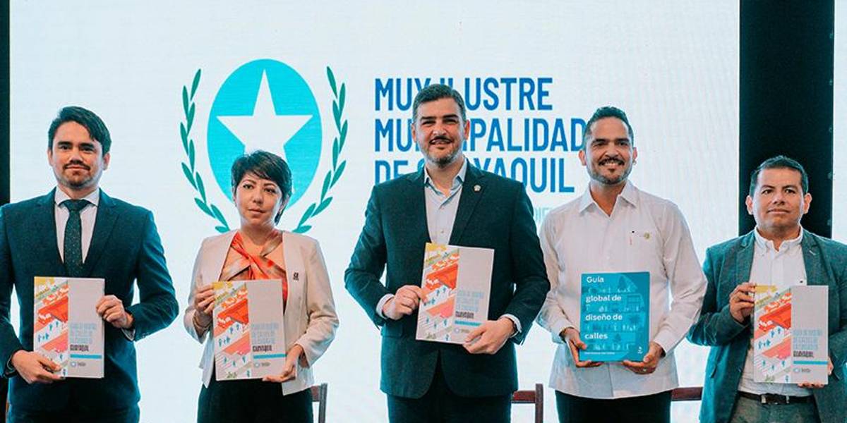 Guayaquil presenta su primera Guía de Diseño de Calles y lo califica de hito en planificación urbana