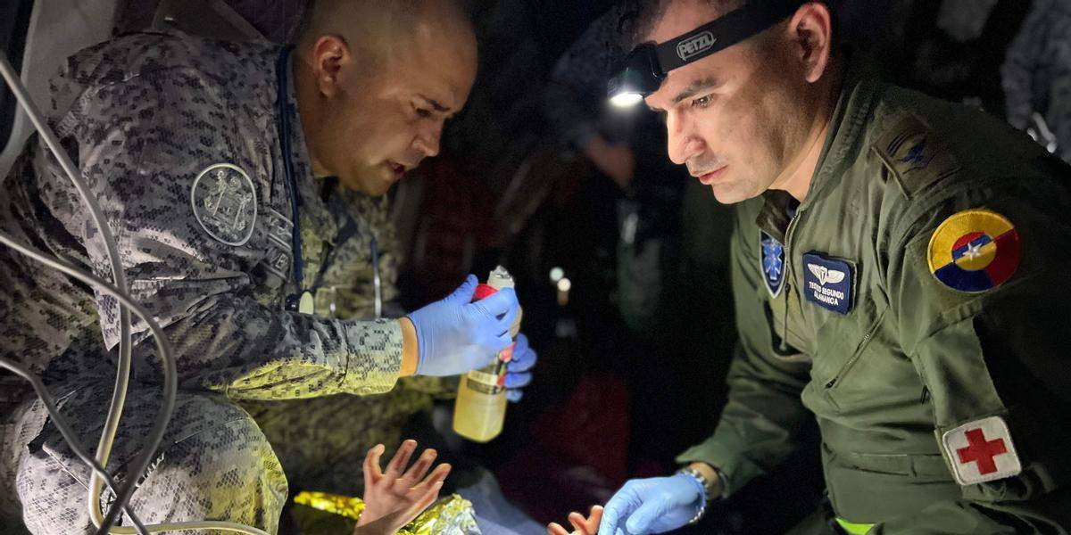 Colombia: los cuatro niños perdidos en la selva amazónica salieron del hospital