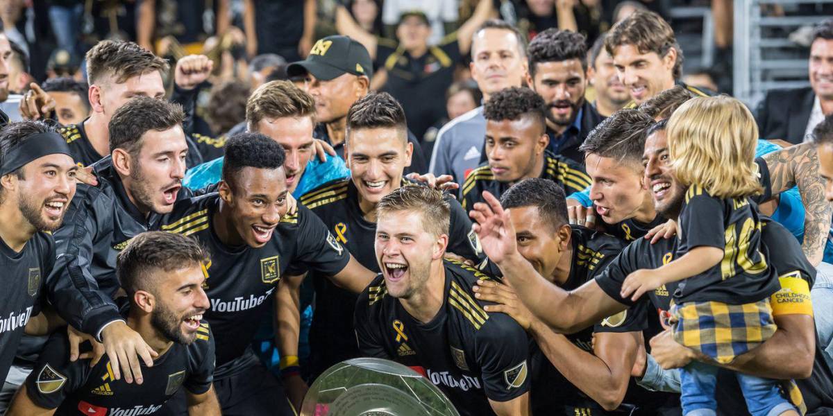 Los Angeles FC de Cifuentes, Méndez y Palacios se proclama campeón de la MLS Supporters' Shield