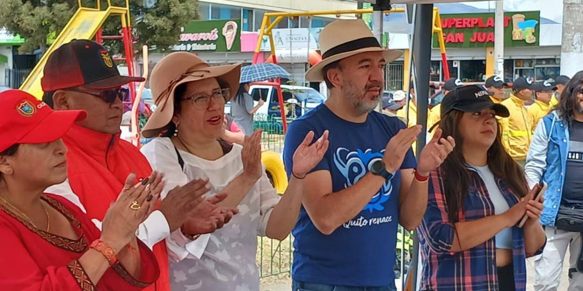 Quito: el parque central de San Juan de Calderón fue entregado a la comunidad