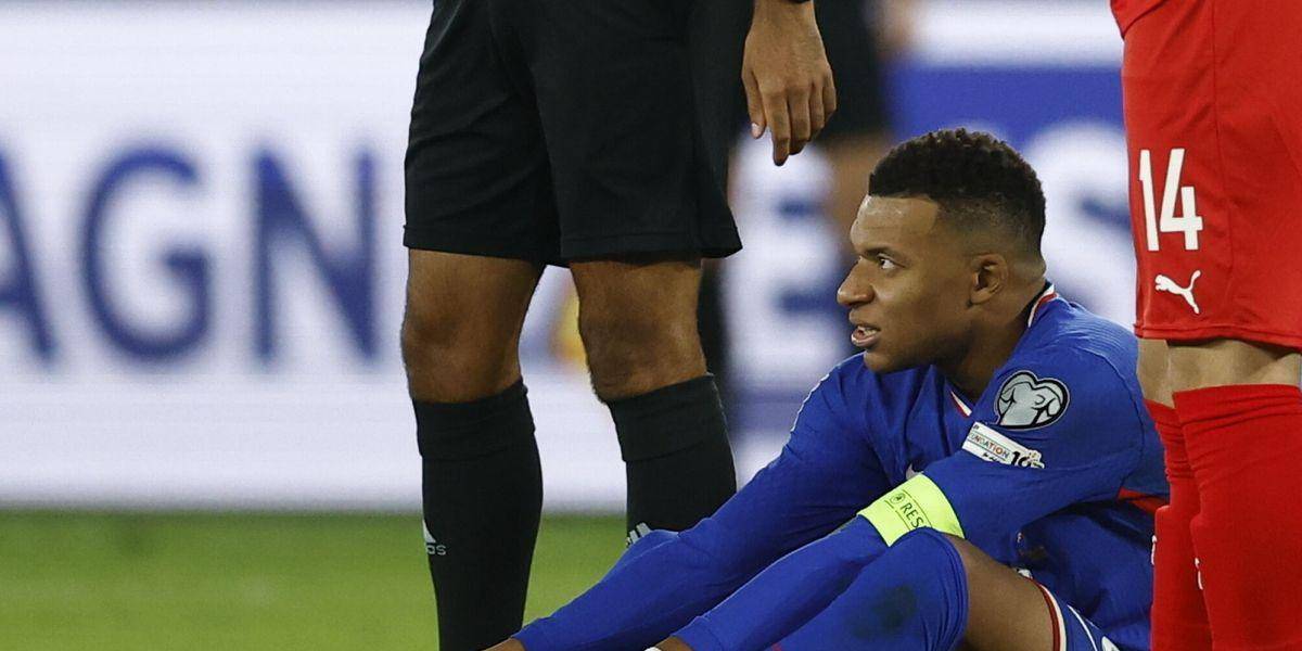 Kylian Mbappé sufrió lesión en el tobillo con Francia