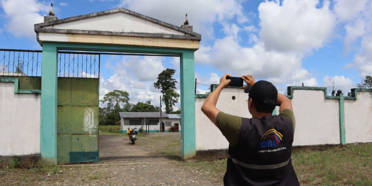 Elecciones 2023: CNE actualiza catastro de recintos electorales
