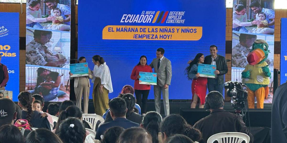 Más de 32 mil familias se suman al Bono 1000 Días para combatir la desnutrición infantil en Ecuador