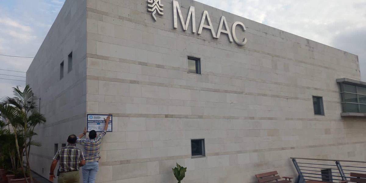 Municipio de Guayaquil clausura el MAAC por el deterioro en la edificación