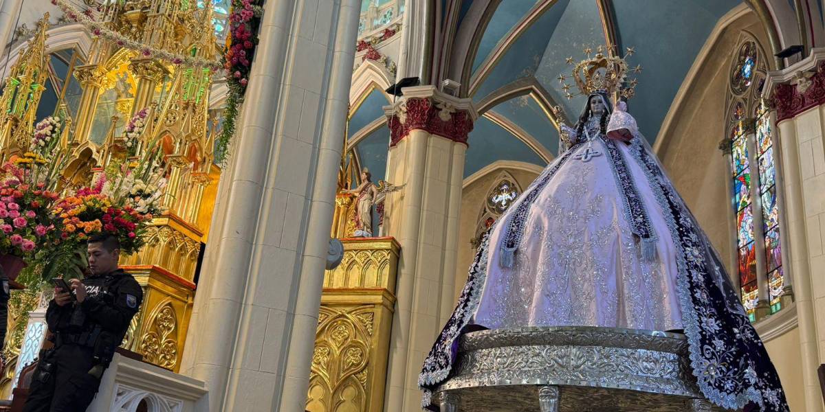 El segundo tramo de la romería de la Virgen de El Cisne se cumplió desde San Pedro de la Bendita hasta Catamayo