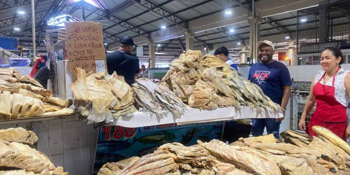 Semana Santa | Entre tres y seis dólares cuesta en Guayaquil la libra de los pescados para la fanesca
