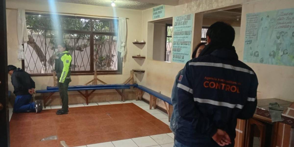 Quito: cinco centros de rehabilitación clandestinos con 133 personas retenidas, clausurados