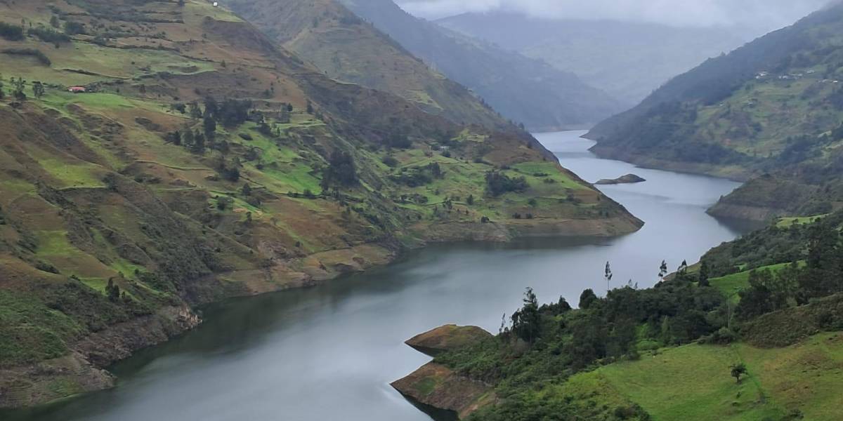 El embalse de Mazar está a 10 metros de su cota máxima
