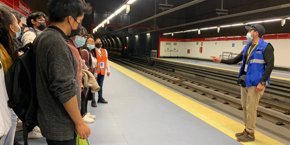 Metro de Quito: ¿cómo registrarse para visitar las estaciones?
