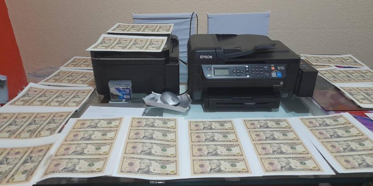 Banda que supuestamente se dedicaba a falsificar dinero, desarticulada por la Policía