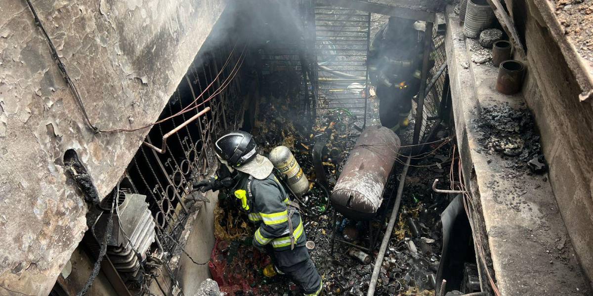Deflagraciones de tanques de gas dejan tres heridos en Quito
