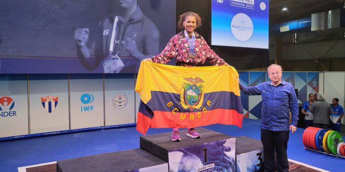 Angie Palacios rompe récord mundial y panamericano en el Gran Prix de Cuba