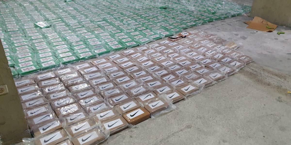 Más de una tonelada de cocaína que iba a Alemania fue decomisada por la Policía