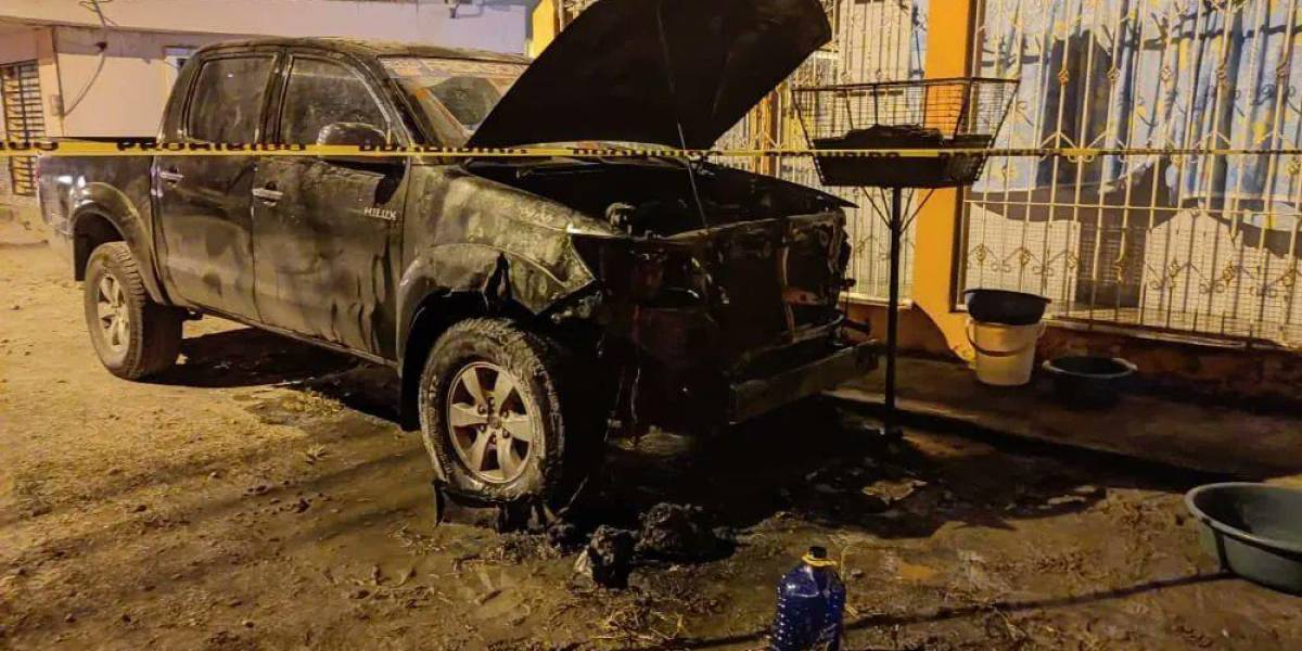 Atentado contra Frickson Erazo: balearon su domicilio y quemaron su camioneta
