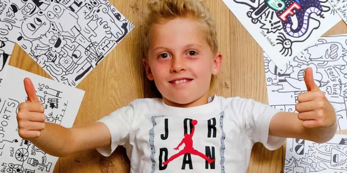 El niño que rayaba en las paredes de su colegio fue reclutado por Nike