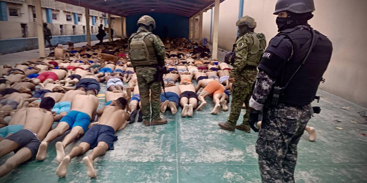 Policías y militares intervienen la Penitenciaría del Litoral tras disturbios que dejaron un muerto y 14 heridos